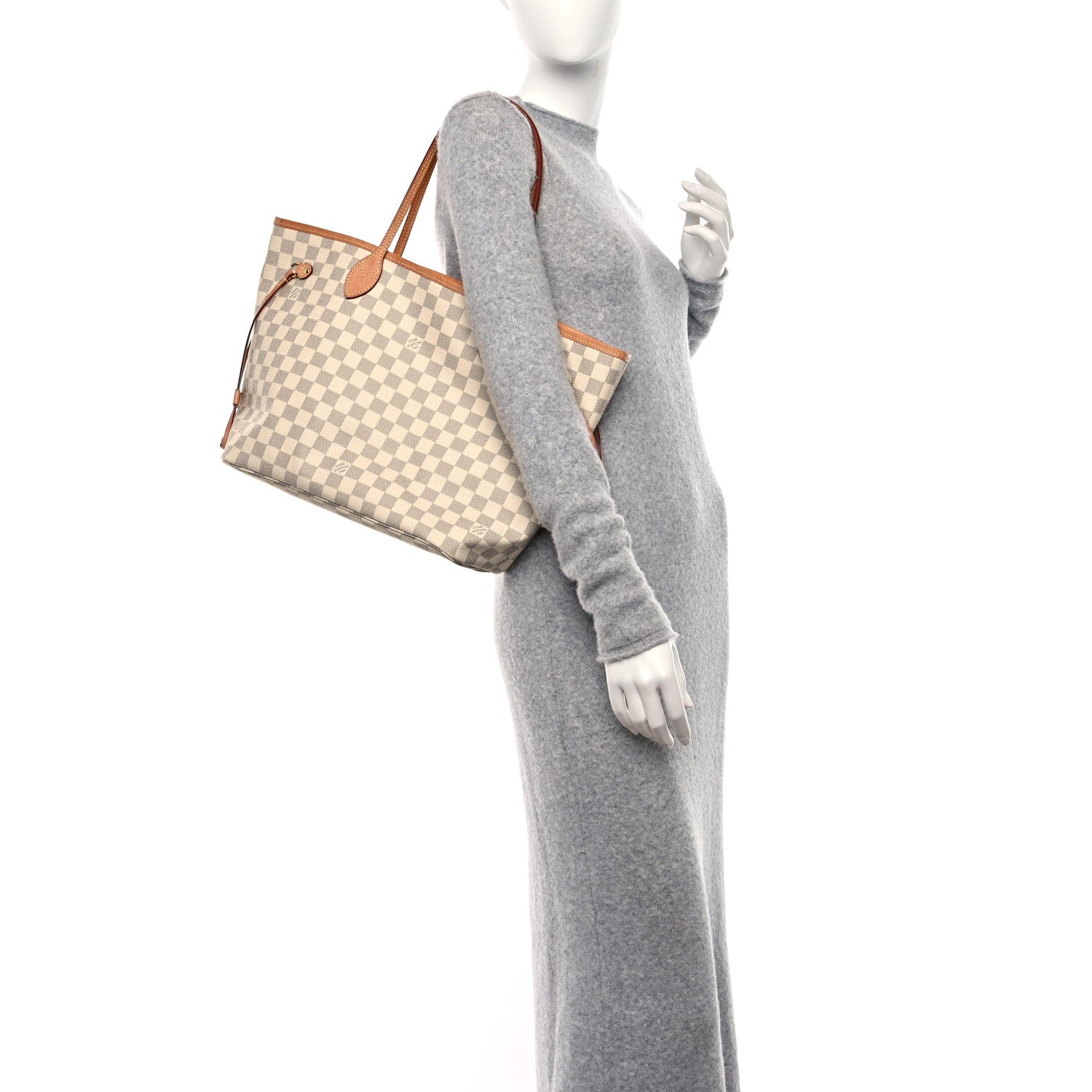 Louis Vuitton Damier Azur Neo Neverfull MM 2 of 10