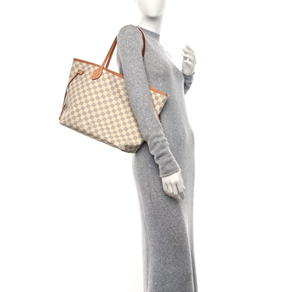 Louis Vuitton Damier Azur Neo Neverfull MM 2 of 10