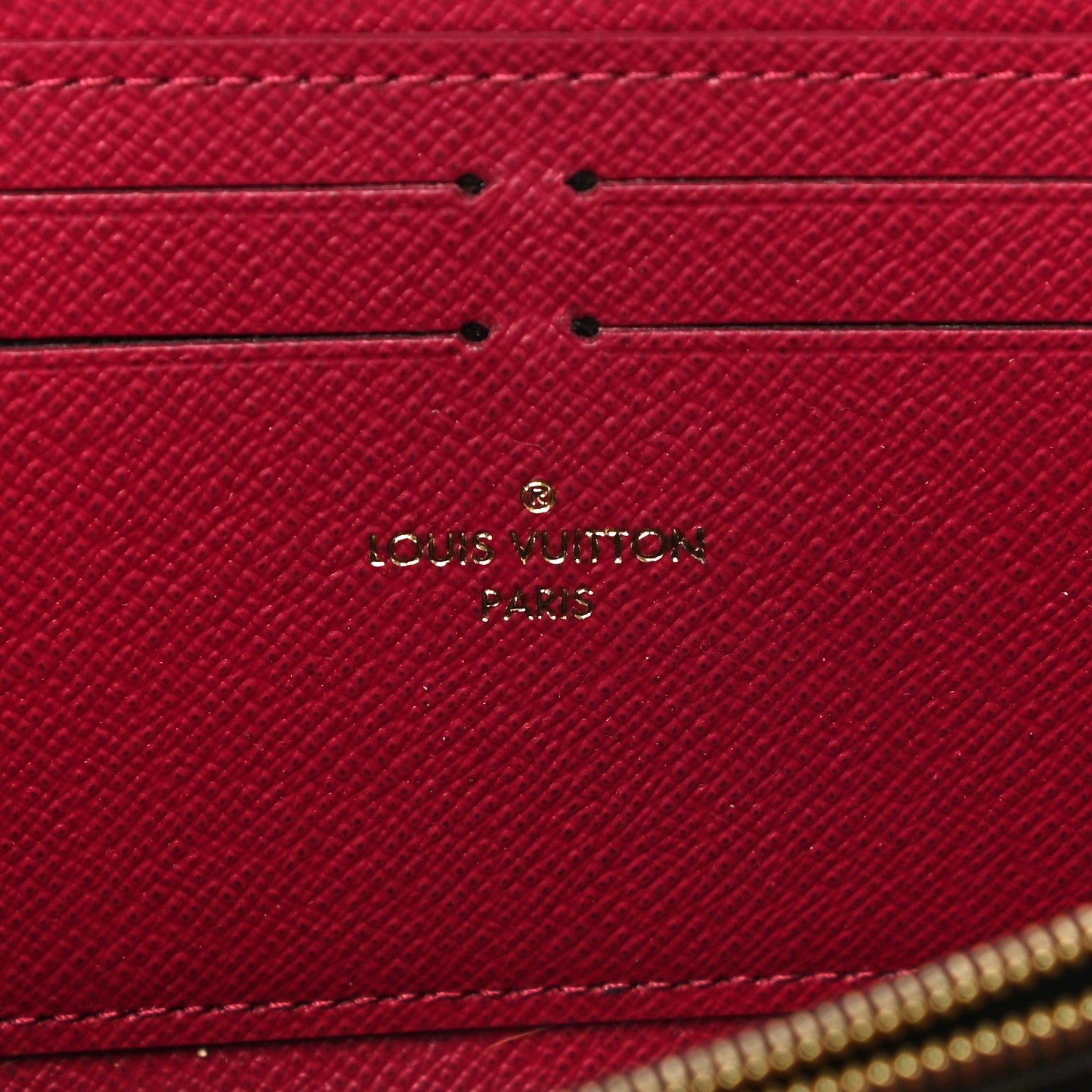 Louis Vuitton Monogram Clemence Wallet Fuchsia 5 of 9