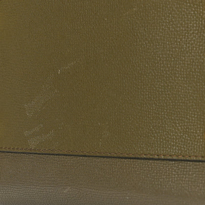 Burberry Grainy Calfskin House Check Small Canterbury Olive Melange 9 of 9