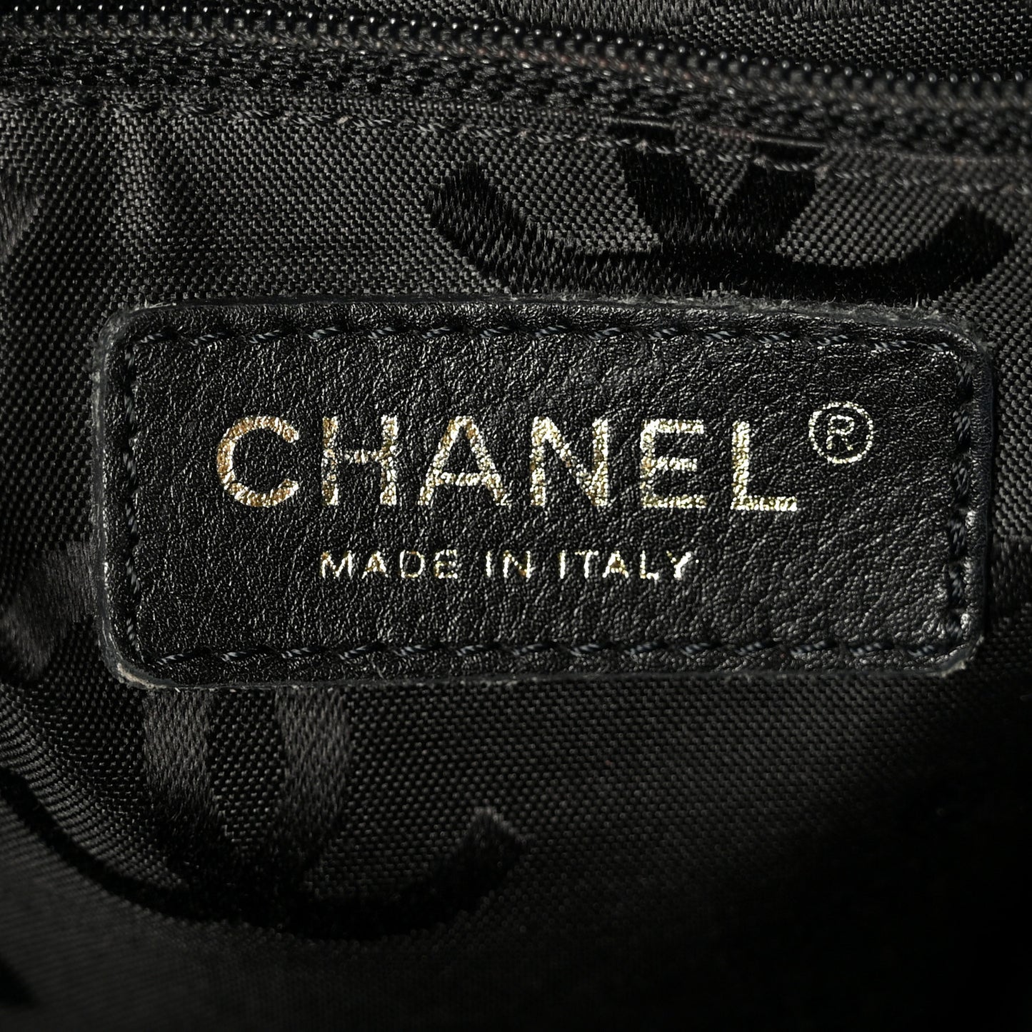 Caviar CC Stitched Hobo Black