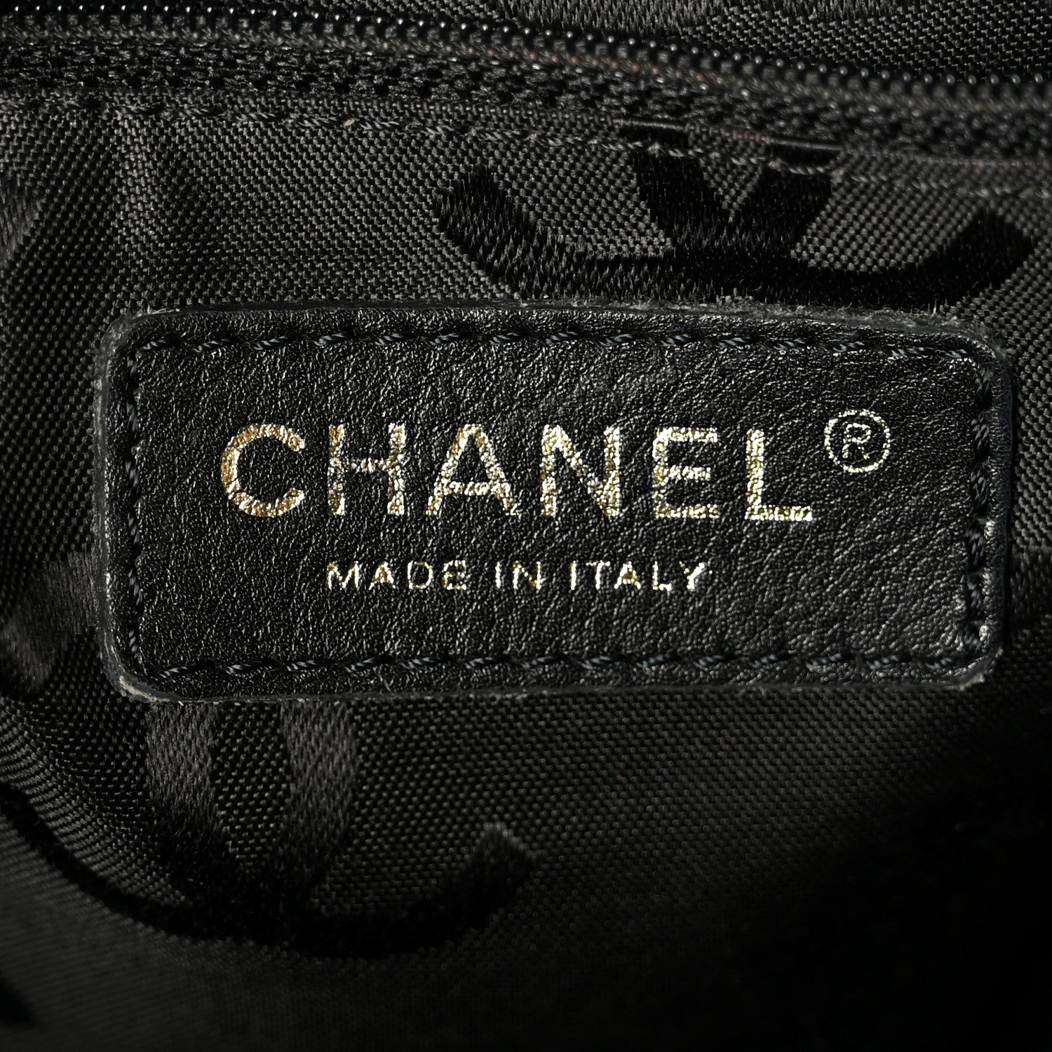 Chanel Caviar CC Stitched Hobo Black 6 of 10