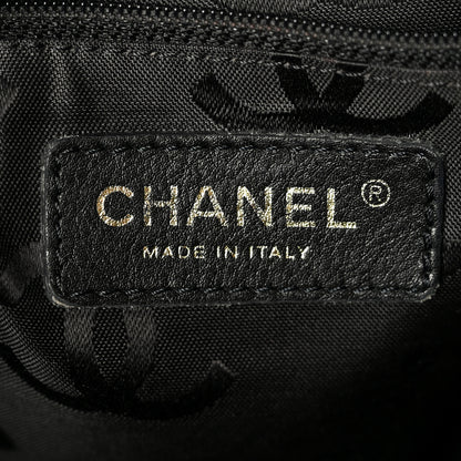 Chanel Caviar CC Stitched Hobo Black 6 of 10