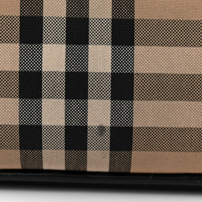 Burberry Calfskin Vintage Check Medium Camera Bag Archive Beige 13 of 15