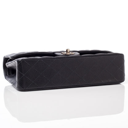 Chanel Caviar Quilted Medium Double Flap Black 5 of 10