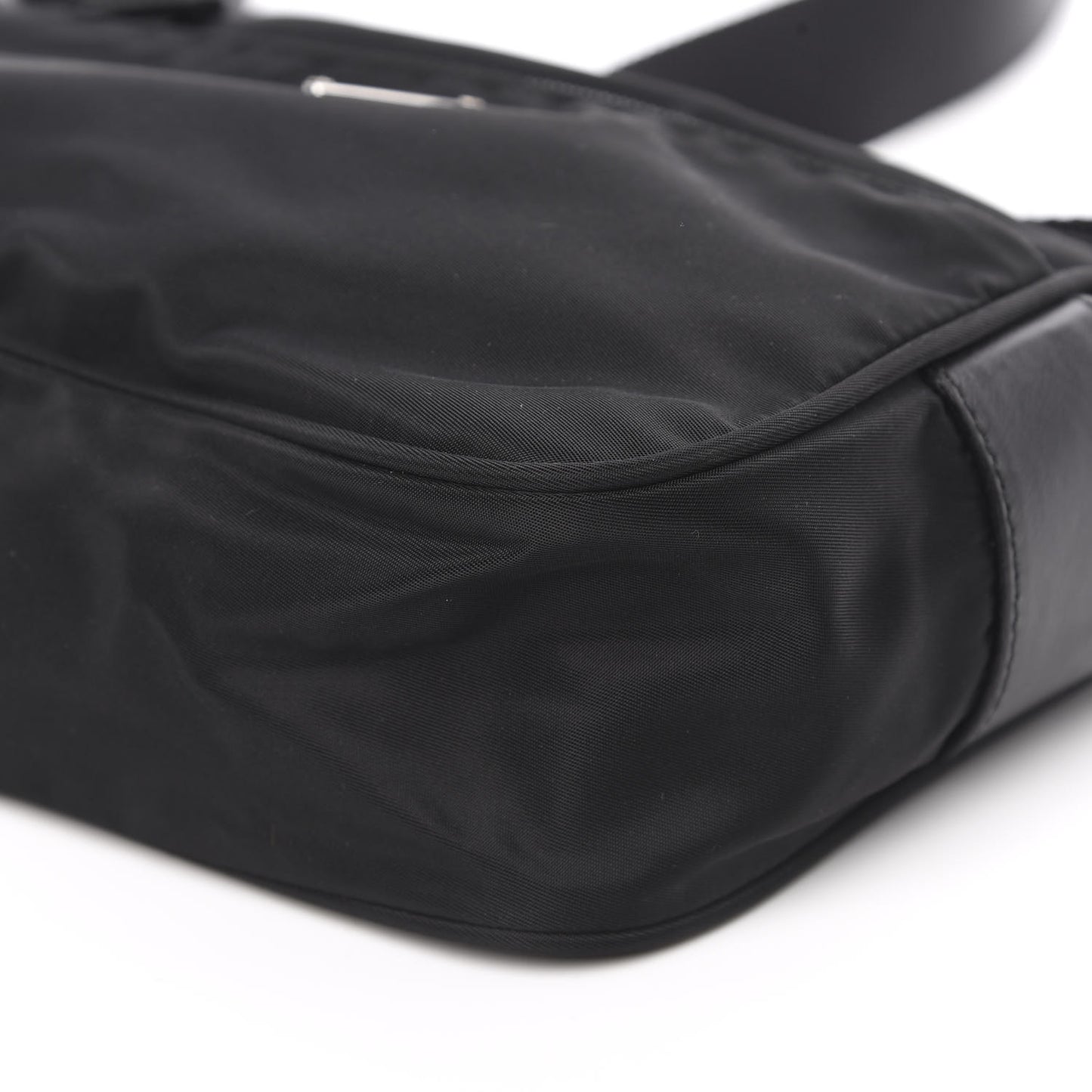 Tessuto Nylon Crossbody Bag Black