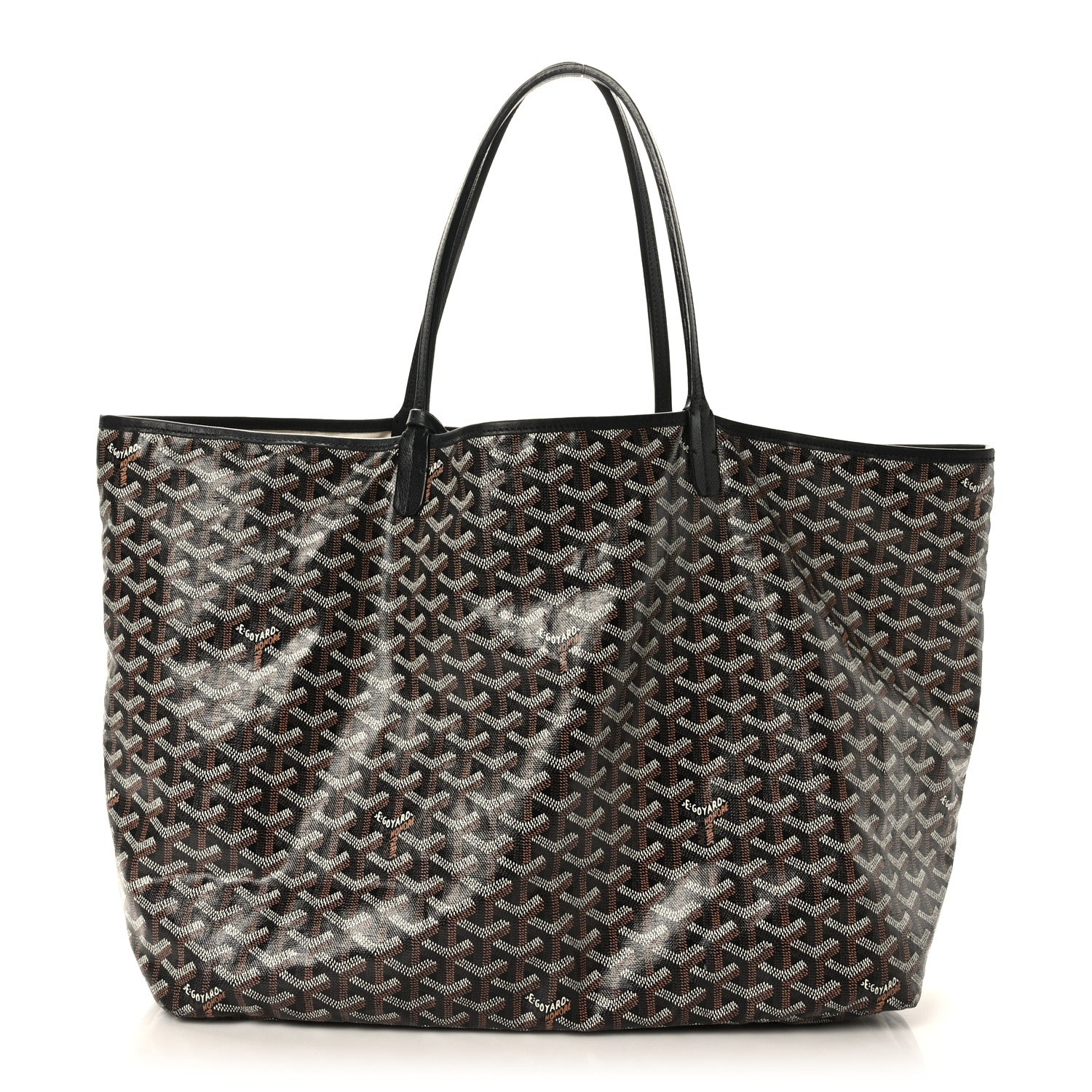 Goyard Goyardine Saint Louis GM Black 1 of 9