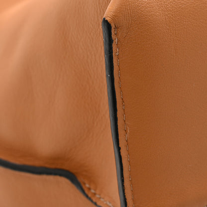 Loewe Calfskin Flamenco Knot XL Shoulder Bag Warm Desert 14 of 15
