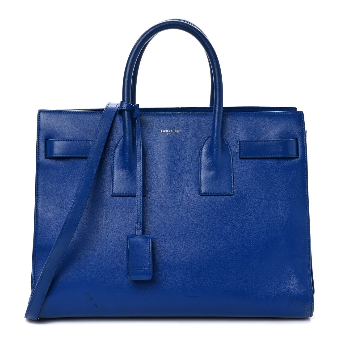 Calfskin Small Sac De Jour Blue Majorelle