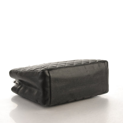 Chanel Caviar Quilted Grand Shopping Tote GST Black 4 of 7