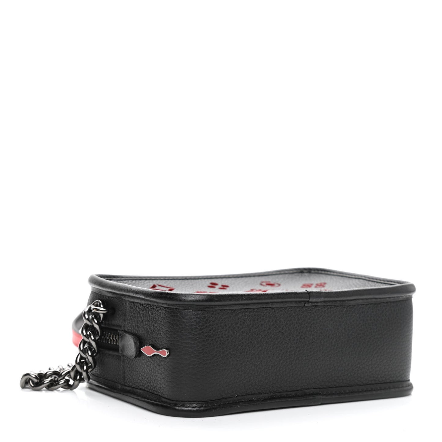 Calfskin Small Radioloubi Black