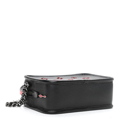 Christian Louboutin Calfskin Small Radioloubi Black 4 of 11