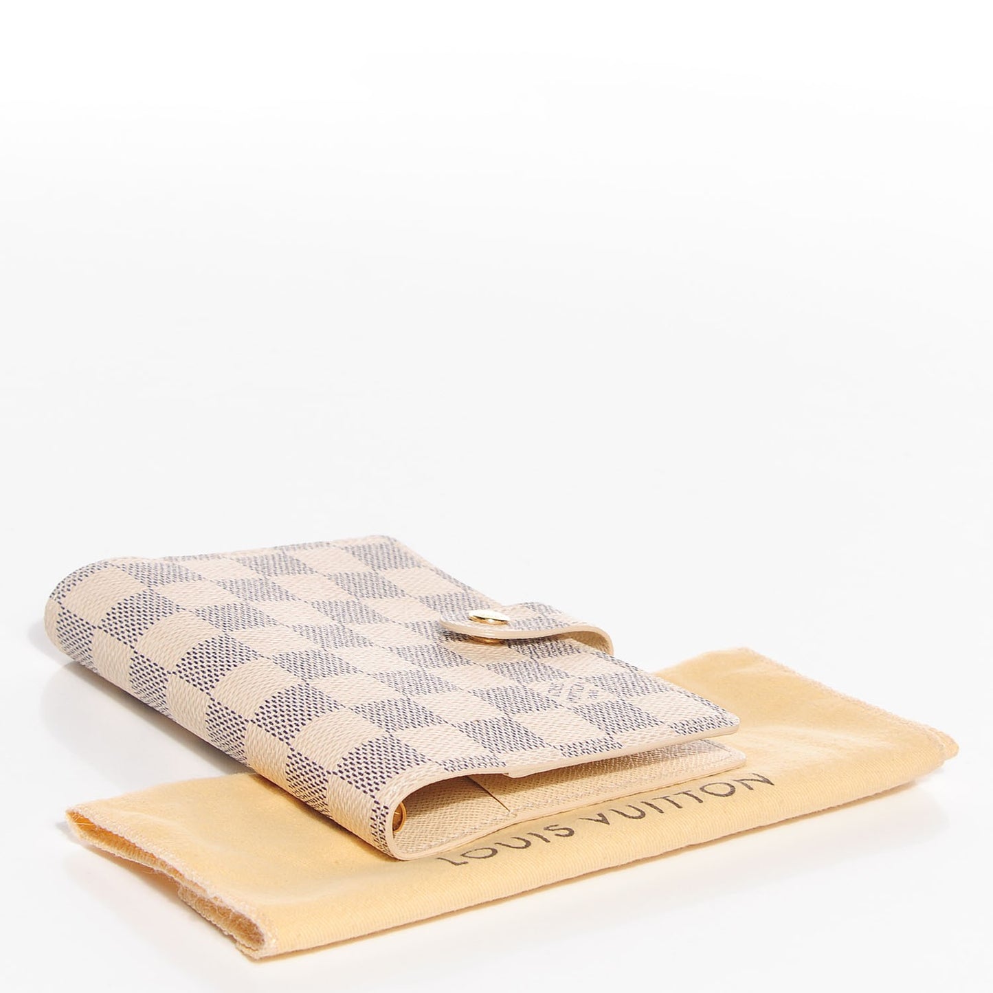 Damier Azur Small Ring Agenda Cover