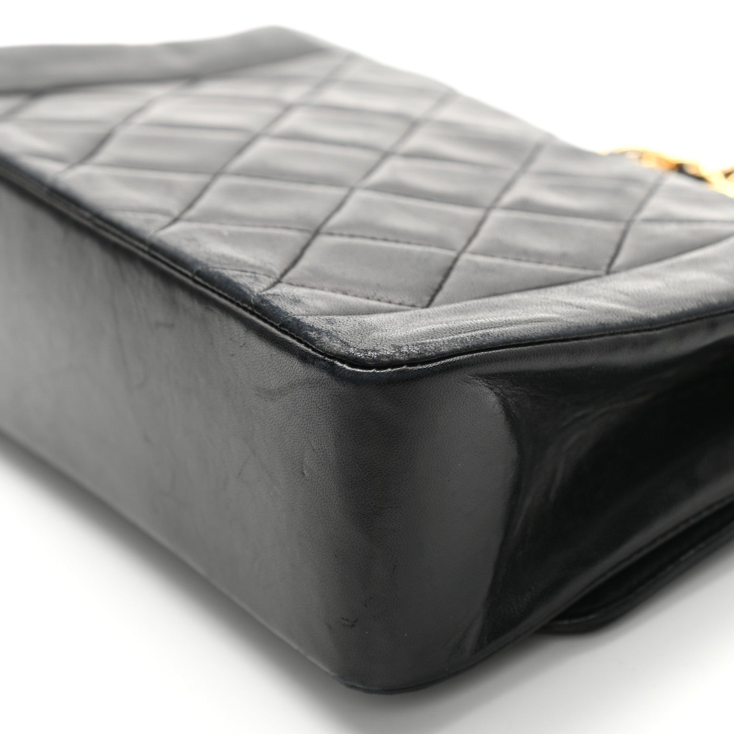 Chanel Lambskin Quilted Small Single Flap Black 10 of 18