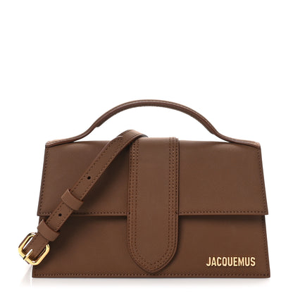 Jacquemus Rubberized Calfskin Le Grand Bambino Brown 1 of 9