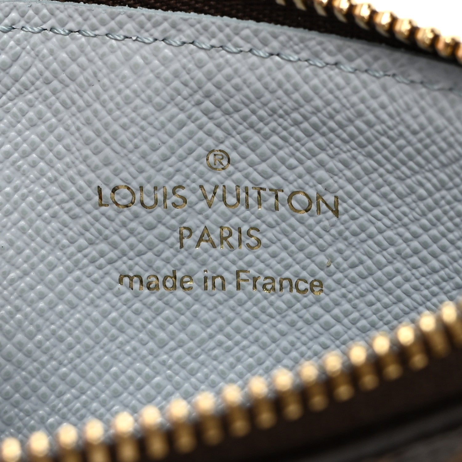 Louis Vuitton Monogram Zipped Romy Card Holder Olympe Blue 7 of 8