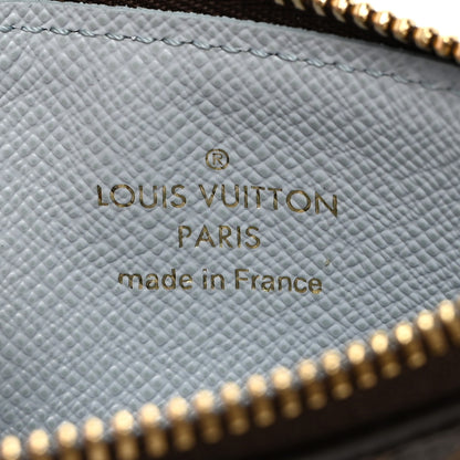 Louis Vuitton Monogram Zipped Romy Card Holder Olympe Blue 7 of 8