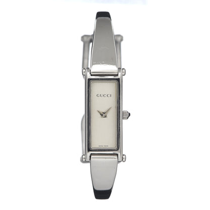 Gucci Stainless Steel 12mm 1500L Horsebit Quartz Watch 1 of 6