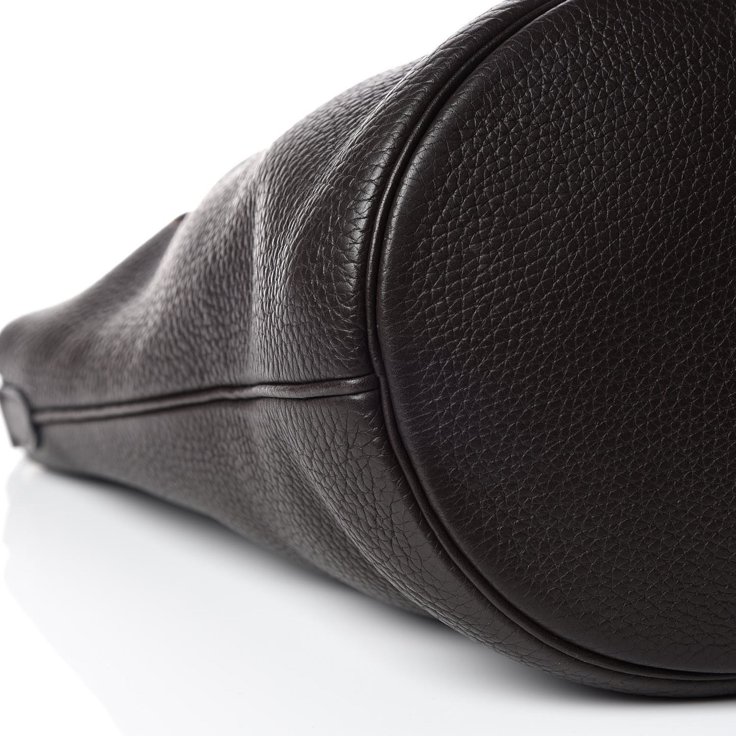 Taurillon Clemence Mangeoire Rope Bag Chocolate