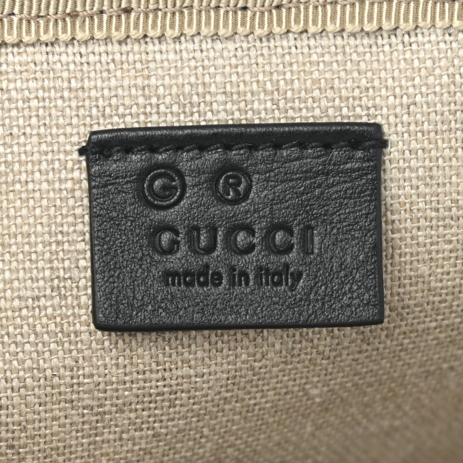 Gucci Microguccissima GG Wristlet Pouch Black 5 of 6