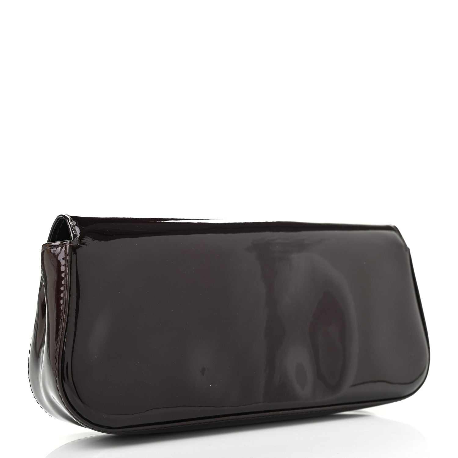 Louis Vuitton Patent Sobe Clutch Amarante 3 of 9