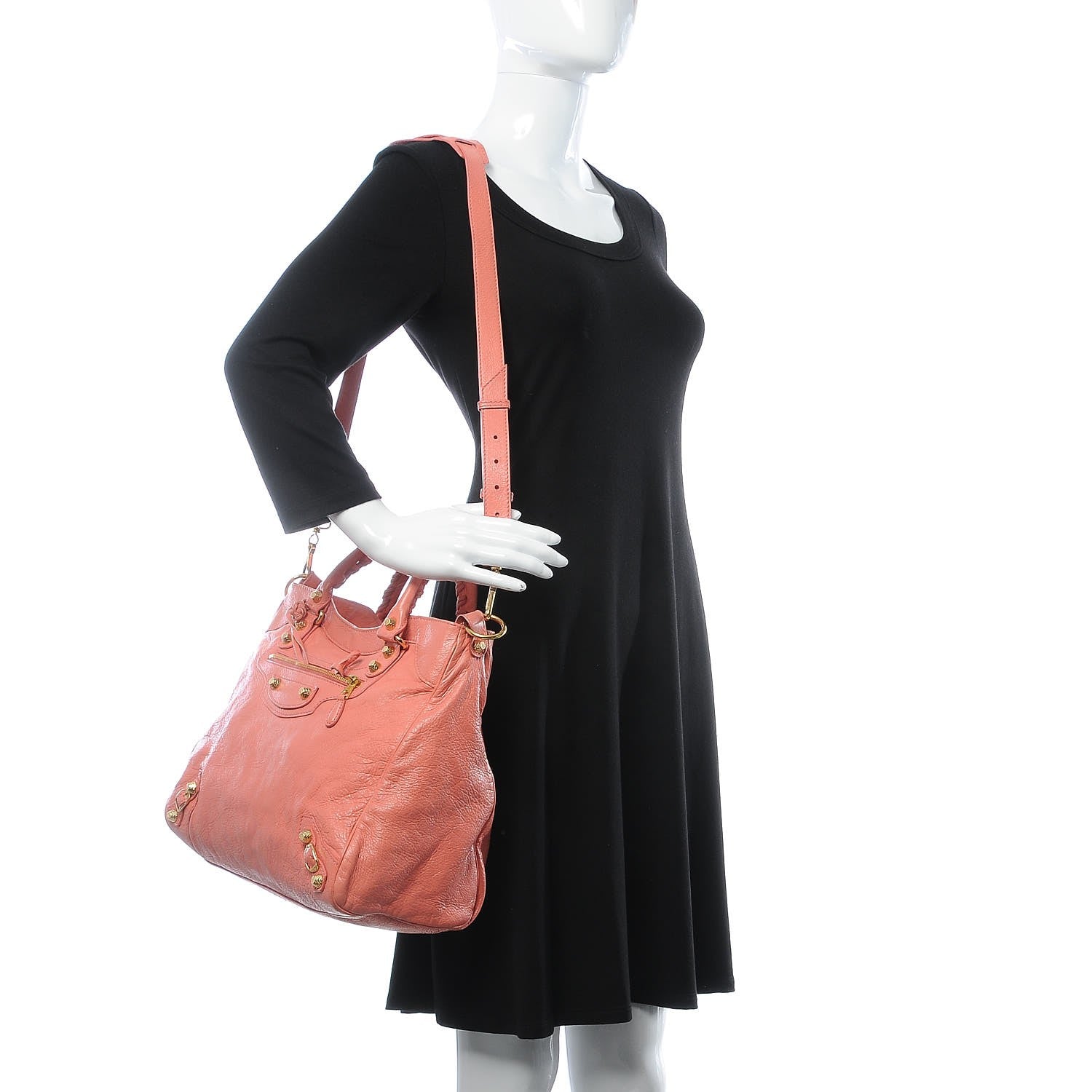 Balenciaga Agneau Giant 12 Gold Hardware Velo Rose Azalee Rose Jaipur 2 of 23