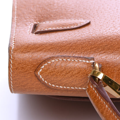 Hermes Peau Porc Sellier Kelly 32 Gold 37 of 47