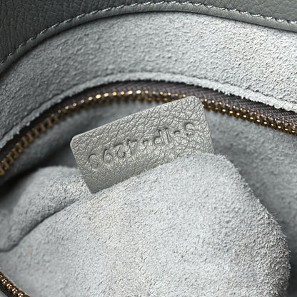 Celine Supple Calfskin Medium Appoline Zinc 8 of 10