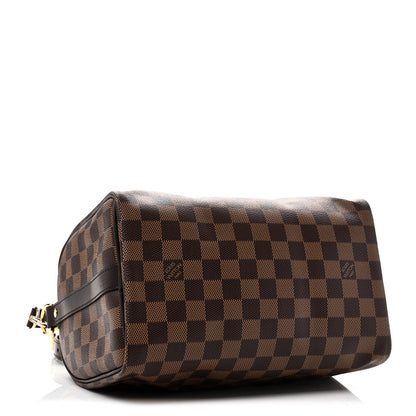 Louis Vuitton Damier Ebene Speedy Bandouliere 25 4 of 10