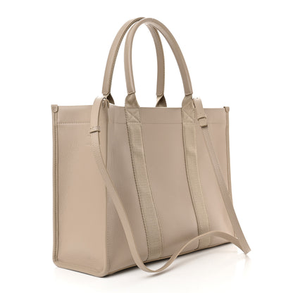 Balenciaga Grained Calfskin Hardware Tote Taupe 3 of 9
