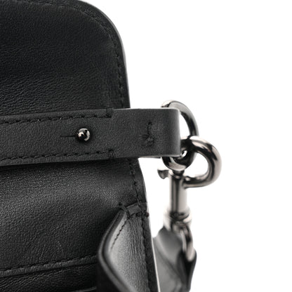 Valentino Garavani Calfskin Monochrome Vlogo Mini Loco Shoulder Bag Black 11 of 15