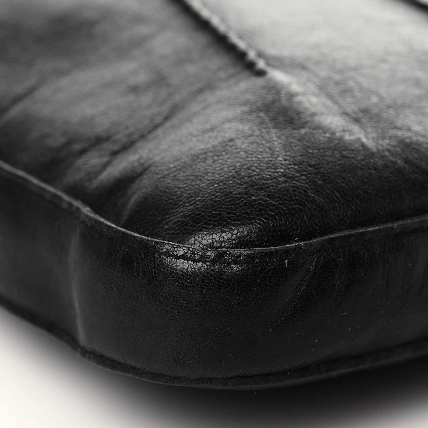 Hermes Lambskin Toudou Perfore Crossbody Black 6 of 9