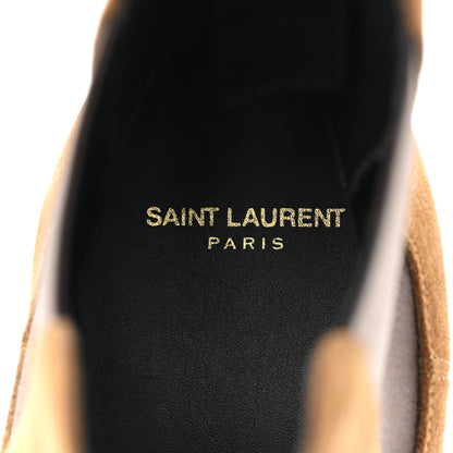 Saint Laurent Suede Calfskin Mens Wyatt Chelsea Boots 42 Land 7 of 12