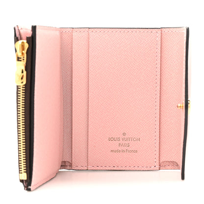 Louis Vuitton Monogram Zoe Wallet Rose Ballerine 6 of 9