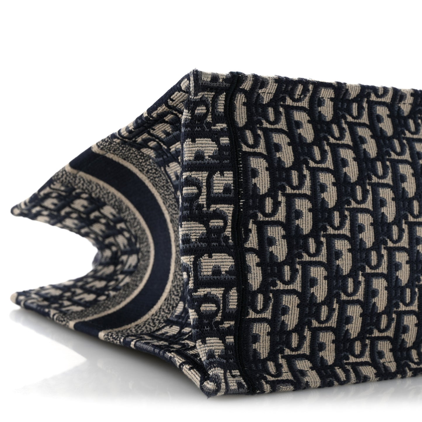Oblique Medium Book Tote Blue Multicolor
