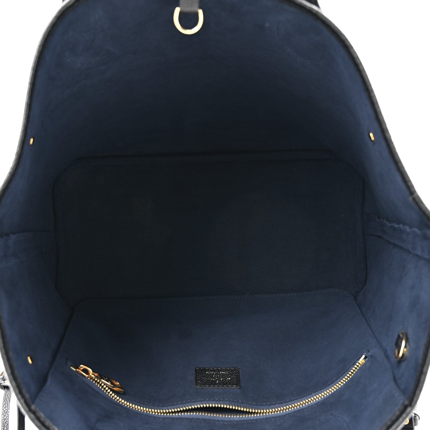 Louis Vuitton Empreinte Monogram Giant Neverfull MM Black 4 of 8