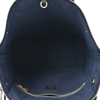 Louis Vuitton Empreinte Monogram Giant Neverfull MM Black 4 of 8