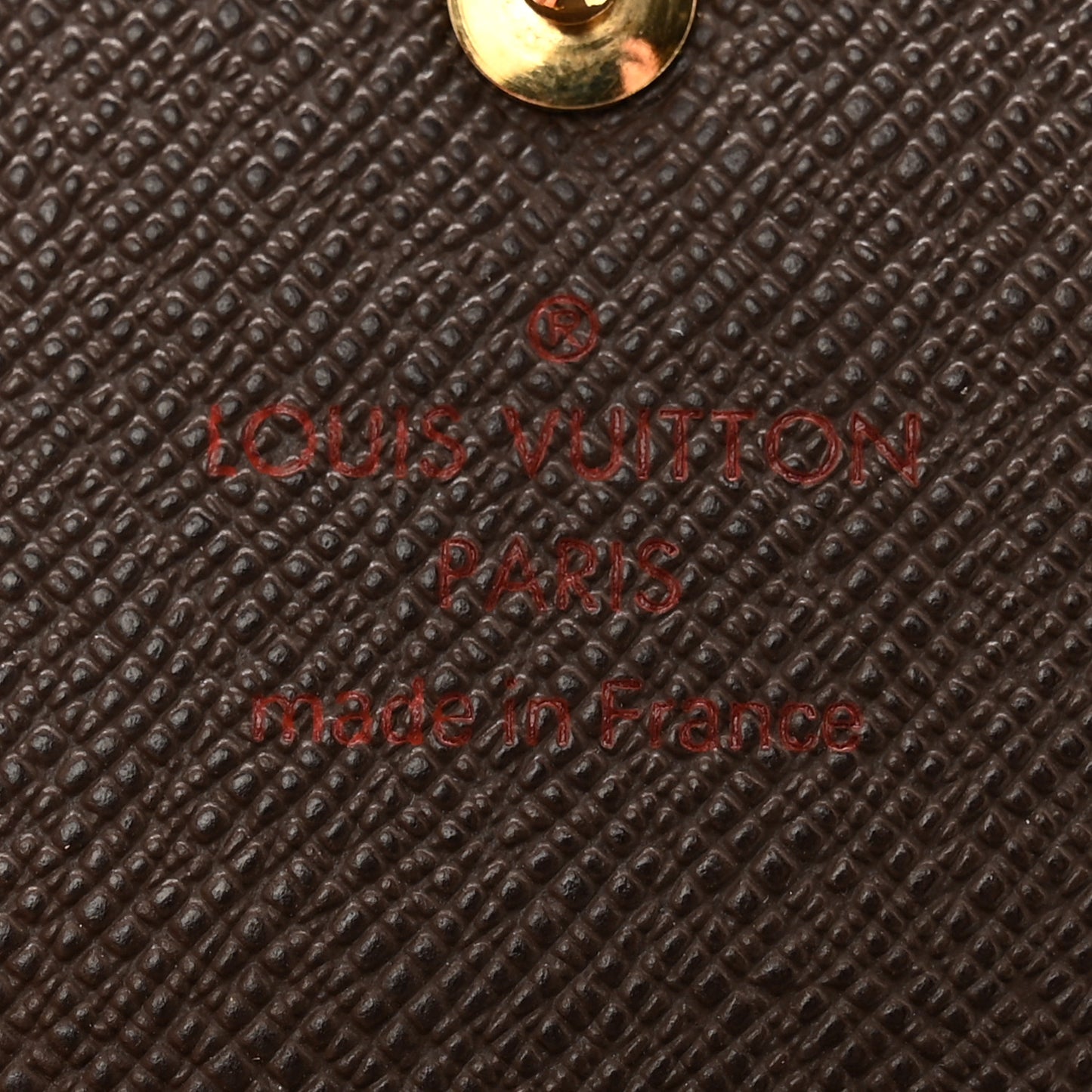 LOUIS VUITTON Damier Ebene Multicles 6 Key Holder