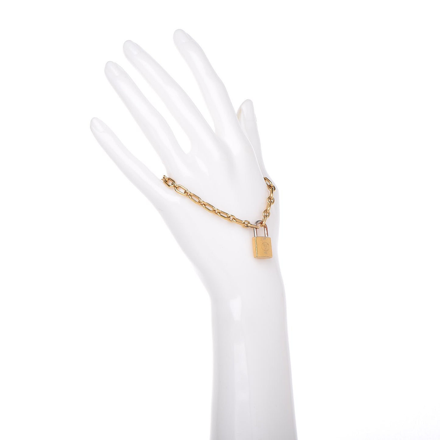 Lock It Bracelet Gold