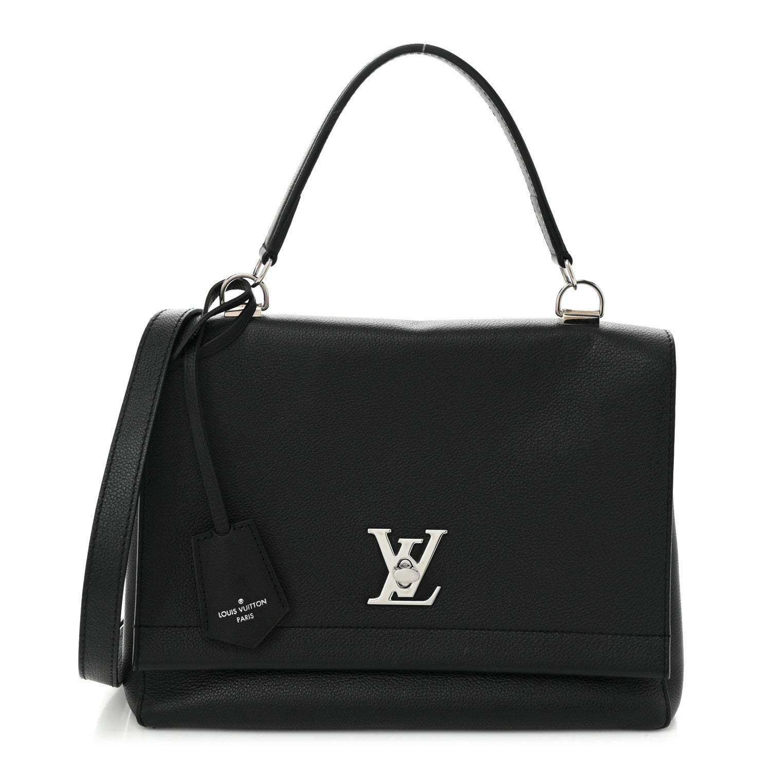 Louis Vuitton Soft Calfskin Lock Me II Black 1 of 10