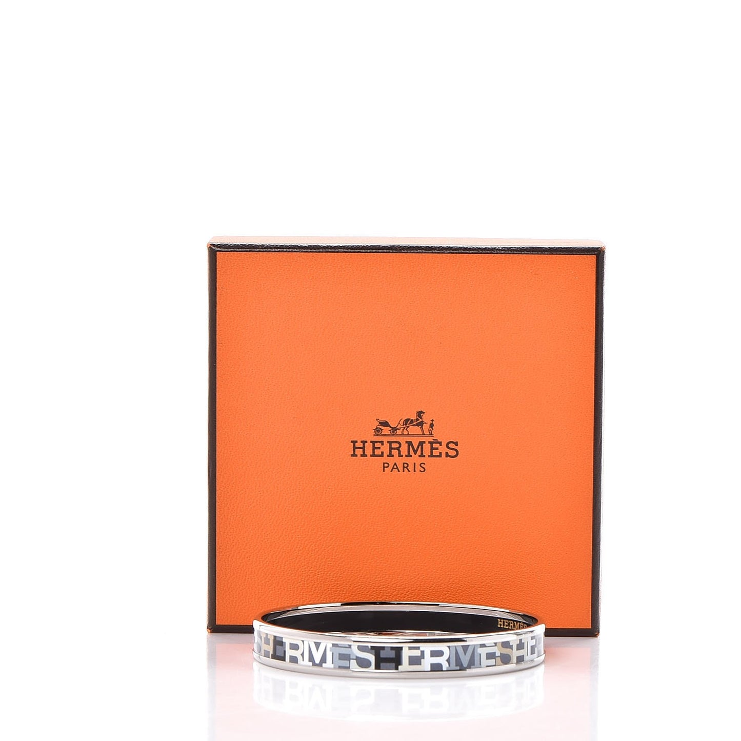 Enamel Printed Narrow Capitales Bracelet 65