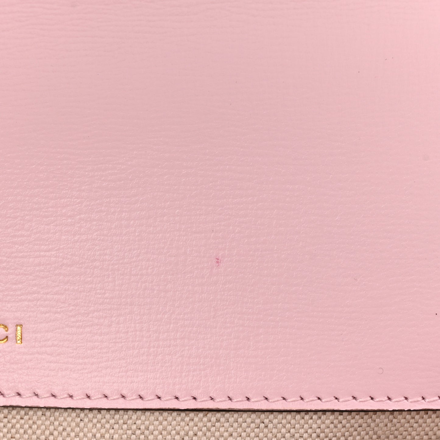 Azalea Calfskin Crystal Small Horsebit 1955 Chain Shoulder Bag Pink