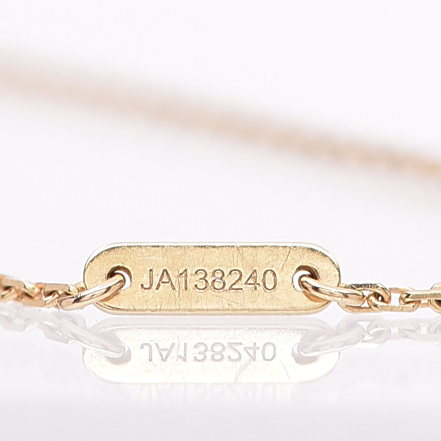 Van Cleef & Arpels 18K Yellow Gold Mother of Pearl Sweet Alhambra Bracelet 5 of 6