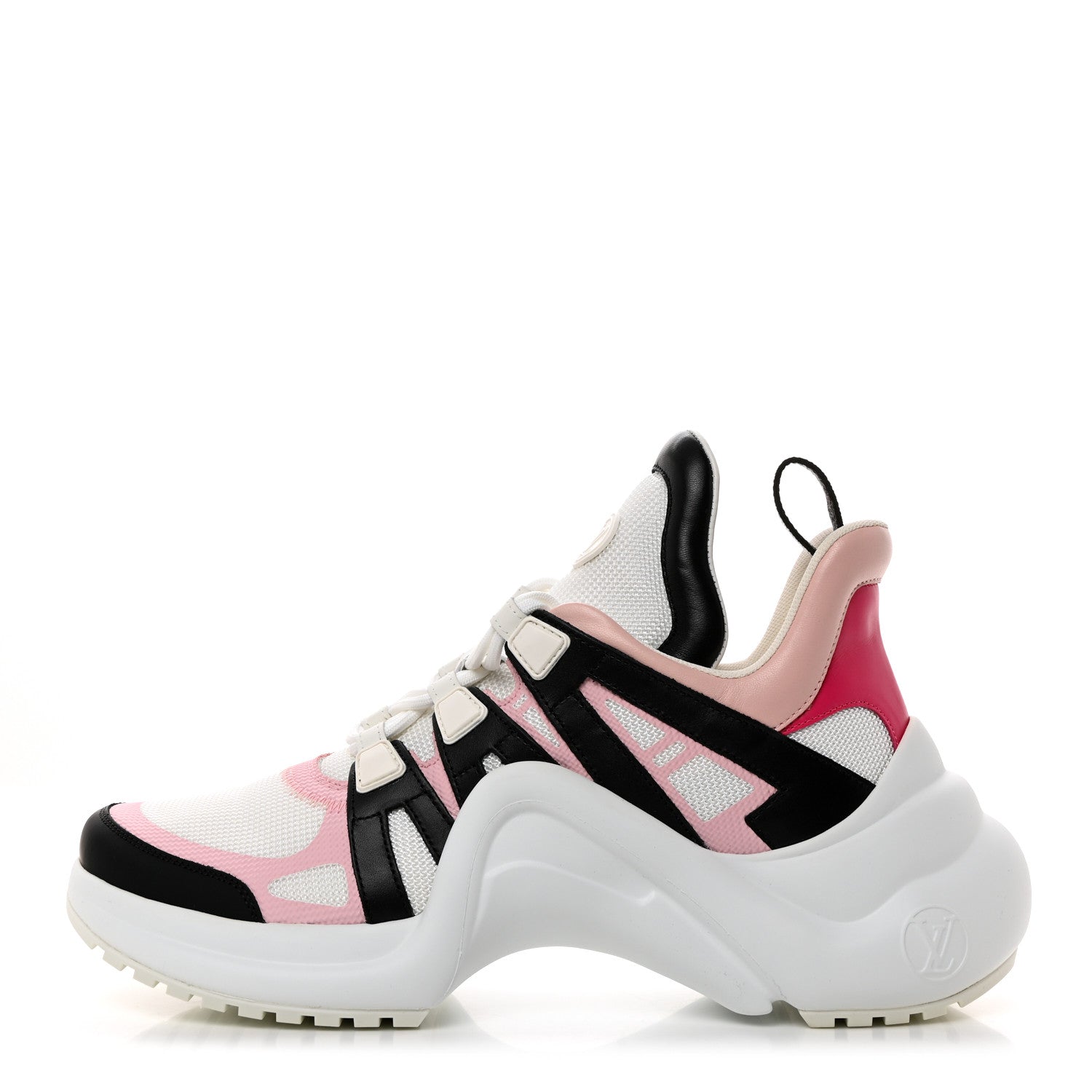 Louis Vuitton Calfskin Technical Nylon LV Archlight Sneaker 40 Rose Clair 1 of 9