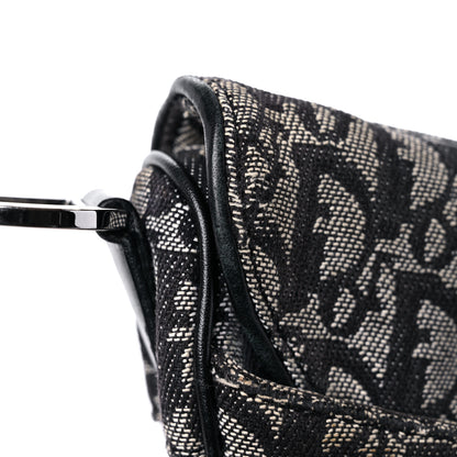 Christian Dior Monogram Saddle Bag Black 12 of 18