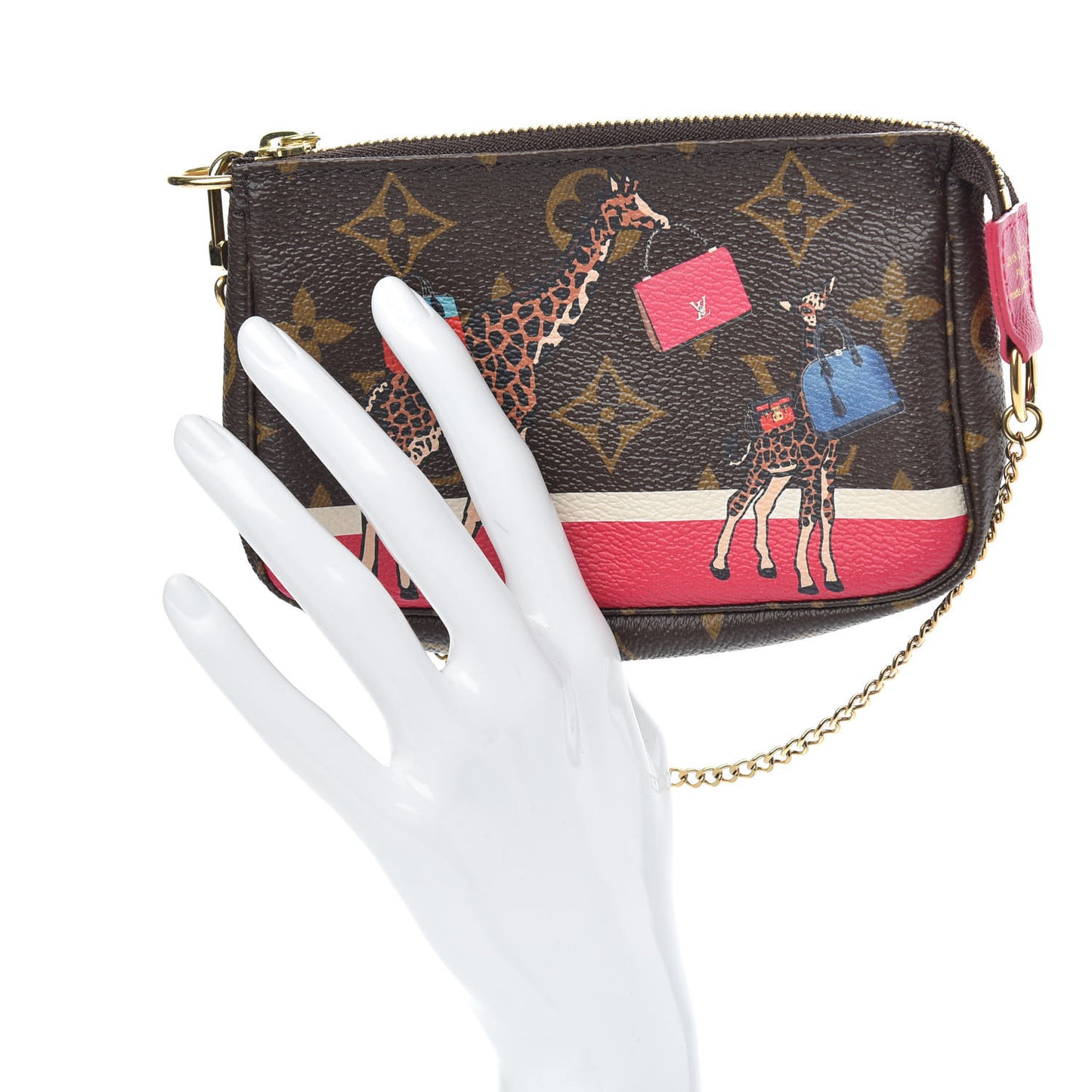 Monogram 2017 Christmas Animation Mini Pochette Accessories