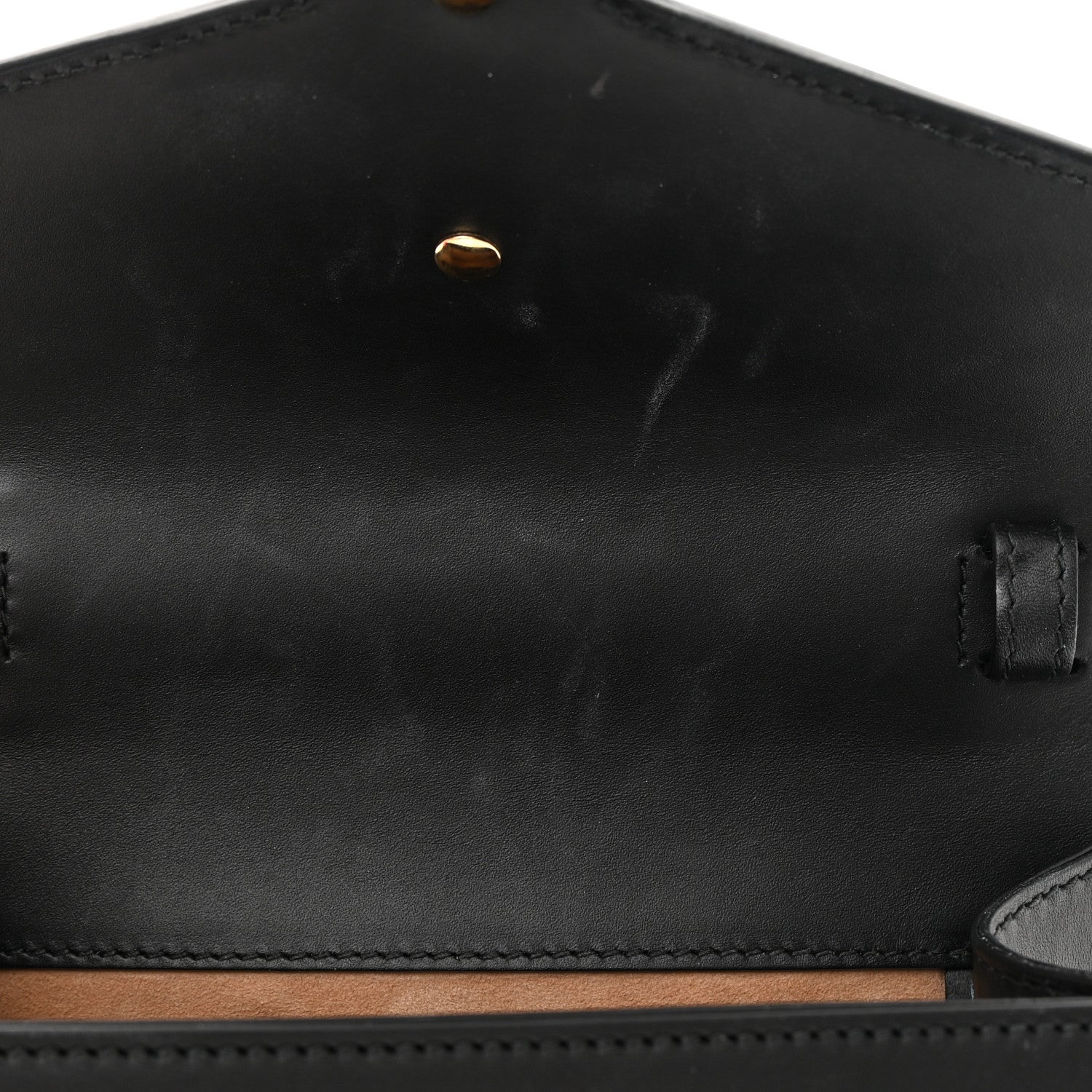 Gucci Calfskin Mini Sylvie Top Handle Bag Black 11 of 17