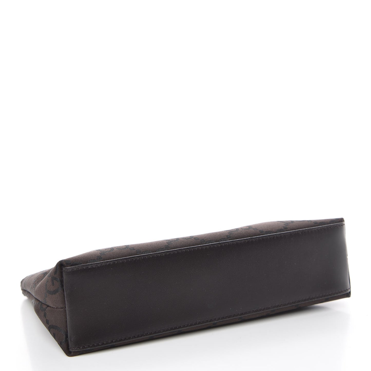 Nylon Monogram Cosmetic Pouch Brown