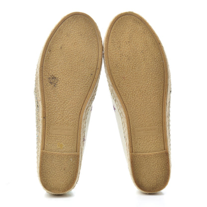 Saint Laurent Canvas Stars Espadrilles 37 5 of 17