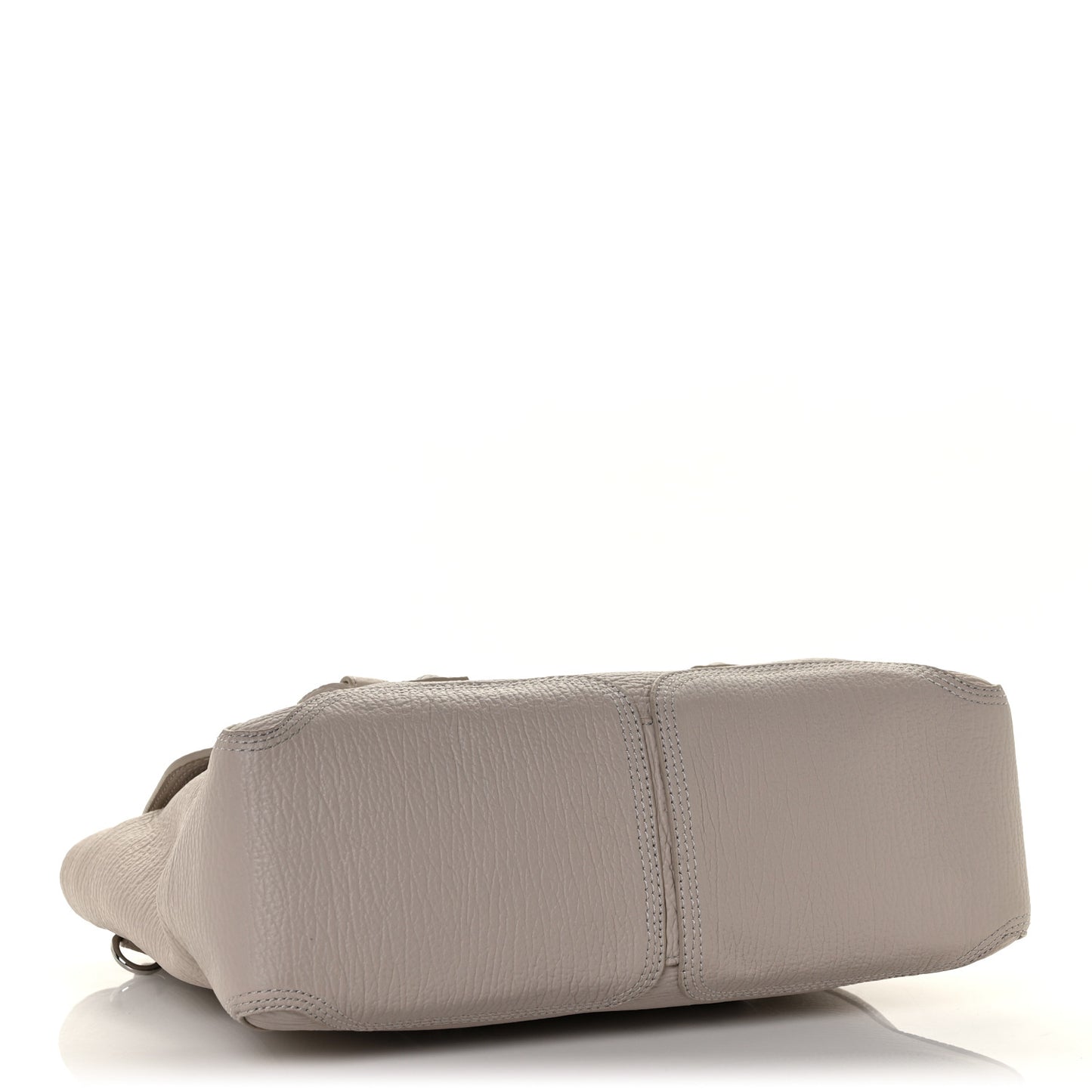 Textured Calfskin Pashli Satchel Feather